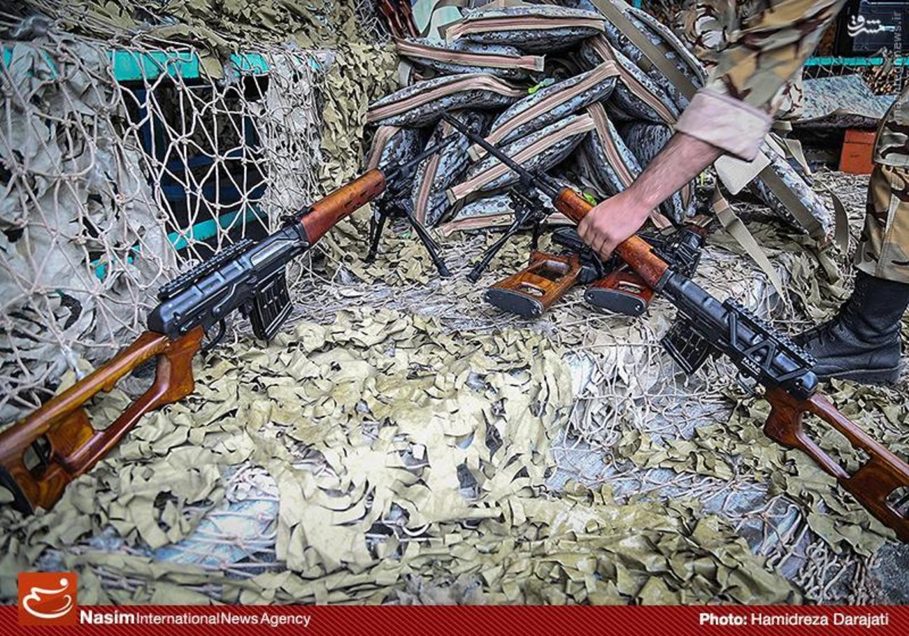 دراگانوف‌های ایرانی مجهز به ریل نصب سامانه‌های اپتیک