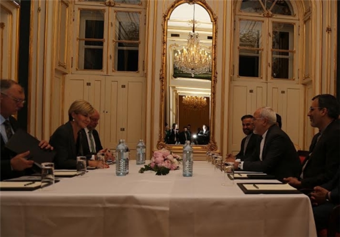 دیدار وزرای خارجه ایران و استرالیا
