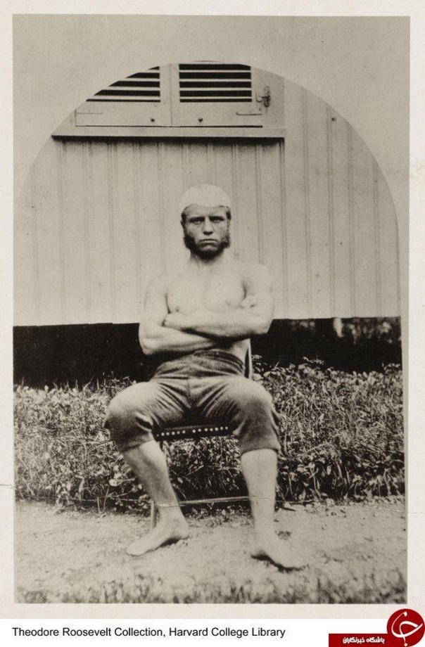 سیاستمدار آمریکایی، تئودورروزولت، در سن 19 سالگی، 1877