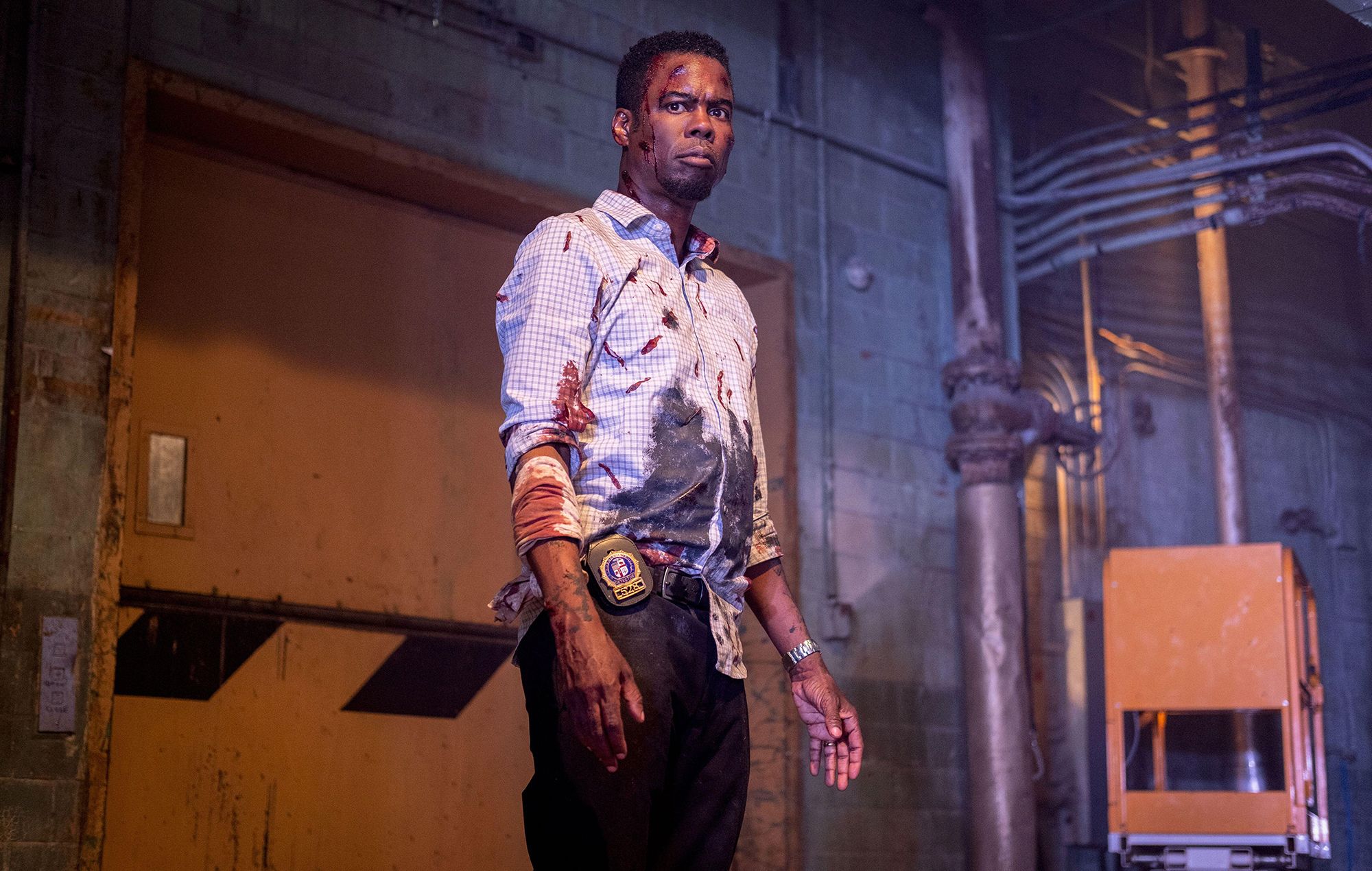 Spiral Tempts Chris Rock in New Image from Saw Sequel
