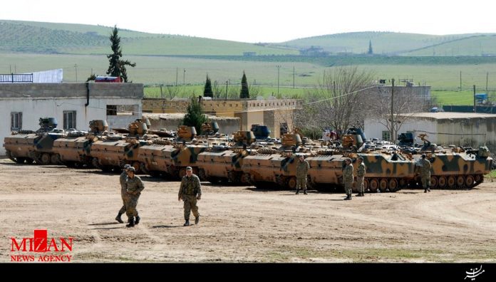 ///ویژه نوروز///آغاز عملیات سپر فرات به وسیله ترکیه در خاک سوریه
