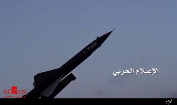 لحظه شلیک موشک قاهر ام 2 به عربستان