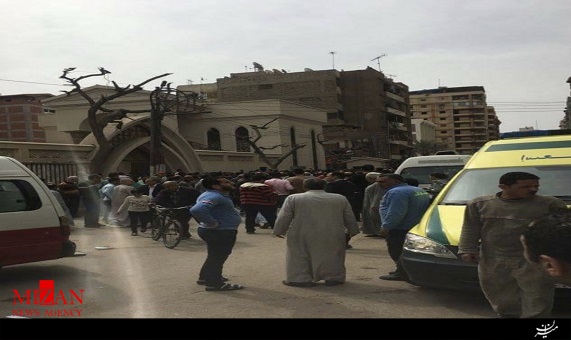 انفجار کلیسای مار جرجس طنطا در قاهره 