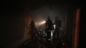 ساختمان 18 طبقه در شمال تهران طعمه حریق شد
