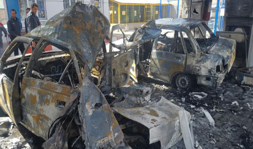 مرگ یک مجروح حادثه انفجار پمپ گاز شیراز