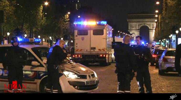 تیراندازی در خیابان شانزلیزه پاریس/2 مامور پلیس کشته و زخمی شدند/مرگ عامل تیراندازی