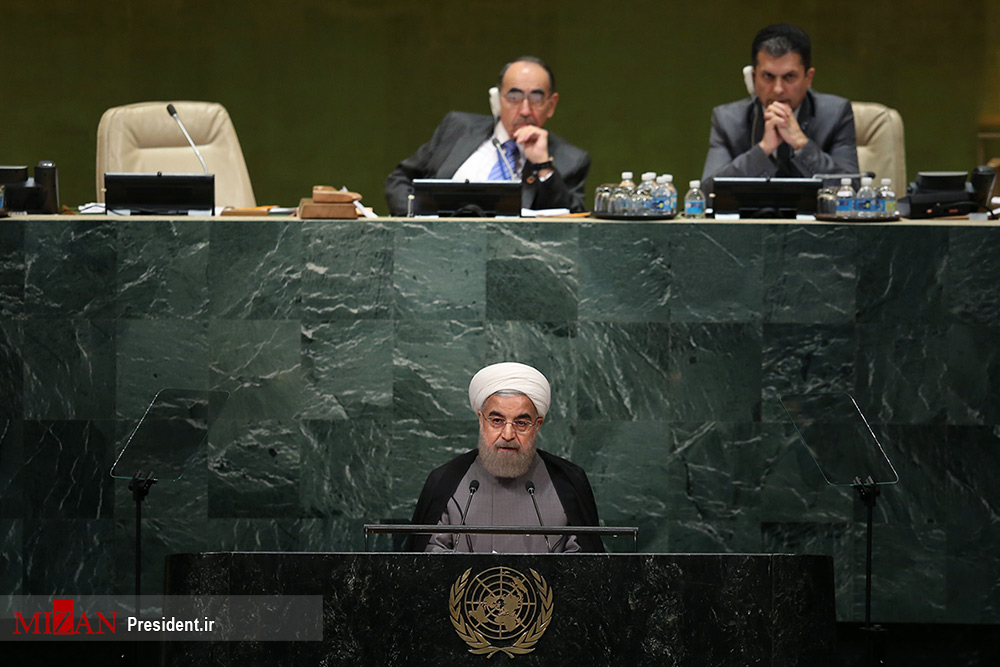 حجت الاسلام روحانی در سازمان ملل