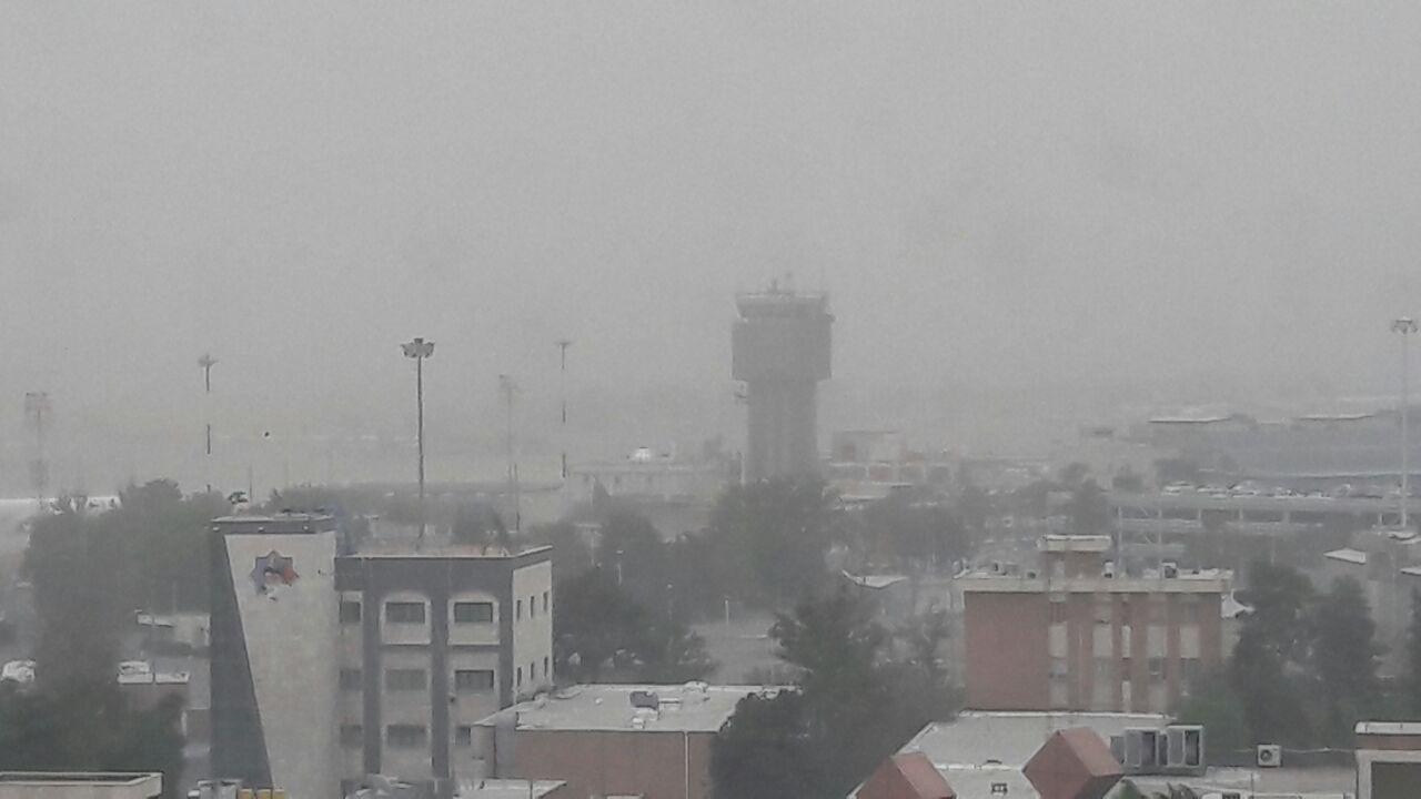 وزش باد شدید و گرد و خاک در تهران+عکس