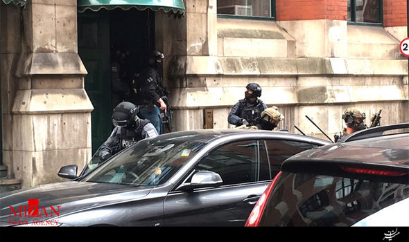 استقرار هزاران نیروی امنیتی در سراسر لندن به روایت تصویر