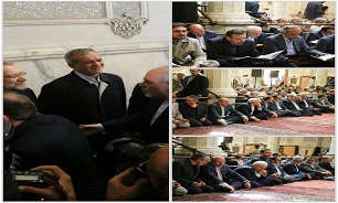 ظریف در مراسم بزرگداشت شهدای ترور تهران