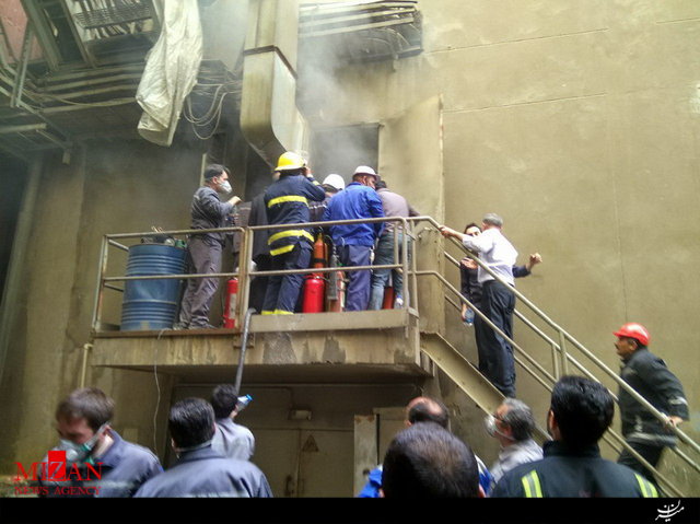 آتش سوزی در نیروگاه حرارتی اطفا شده/ حادثه خسارت جانی نداشت