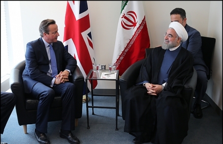 روحانی: لغو کامل تحریم‌ها ضروری است/ دیوید کامرون: لندن به تمامی تعهدات خود در برجام عمل خواهد کرد