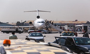 مانور آماده‌باش ورود حجاج و زائران عتبات به کشور در فرودگاه امام (ره) برگزار شد