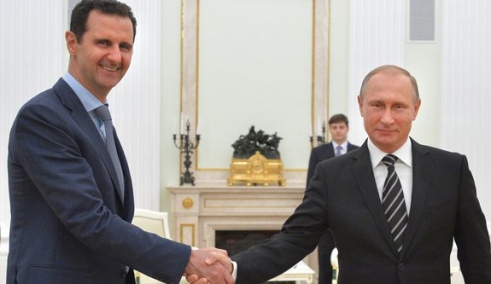 اسد به مسکو رفت/  رئیس جمهور سوریه: اگر روسیه نبود داعش مناطق زیادی را تصرف می‌کرد + عکس