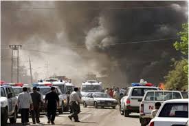 انفجار انتحاری در مسیر کاروان عزاداران حسینی در شمال بغداد