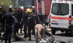 انفجار سه دستگاه خودروی بمب‎گذاری شده مقابل مقر نیروهای عراقی در تکریت