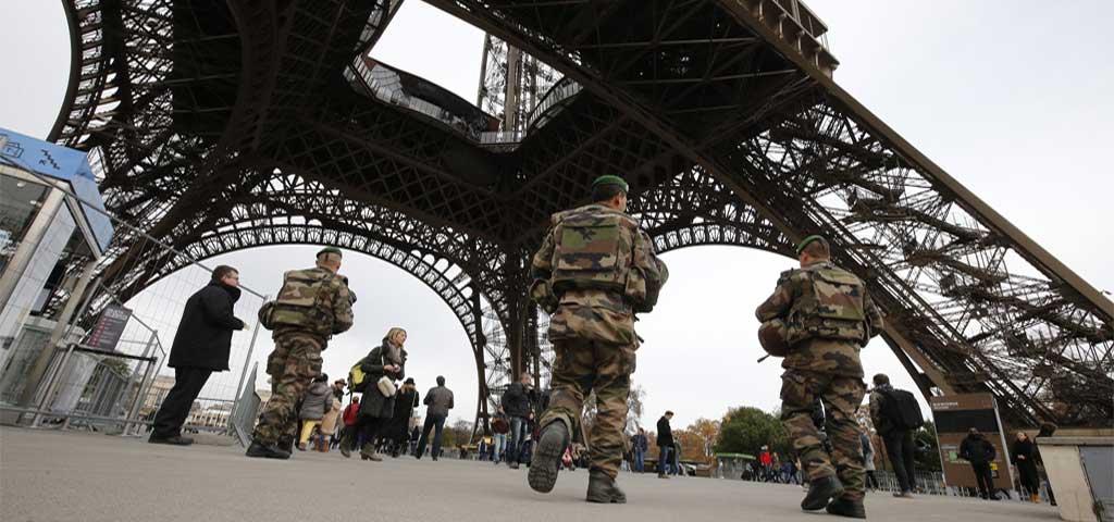 ممنوعیت برپایی تجمعات در پاریس 9 روز دیگر تمدید شد