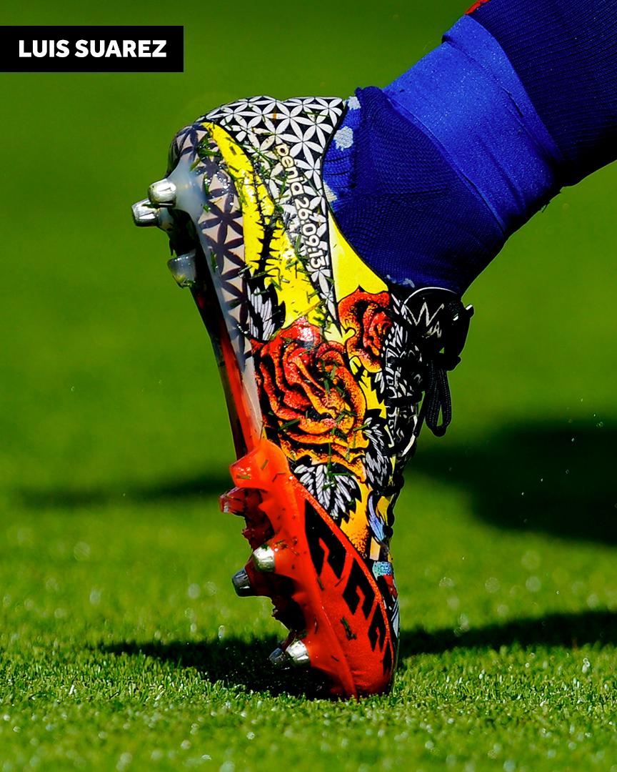 عجیب‎ترین طرح‎های نقش بسته بر روی کفش‎های ستارگان دنیای فوتبال + تصاویر