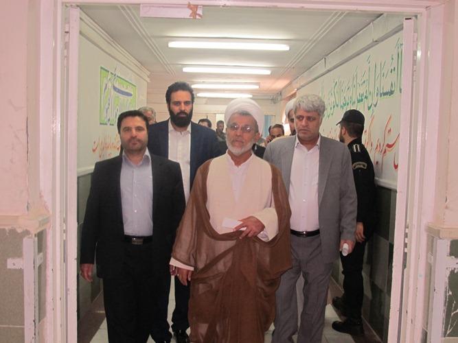 بازدید رئیس سازمان قضایی نیروهای مسلح استان تهران از زندان رجایی شهر