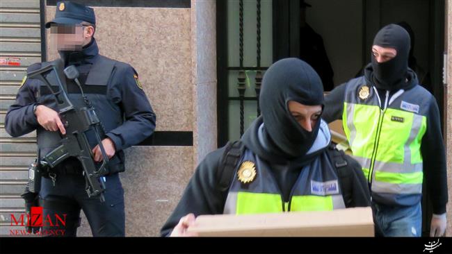 بازداشت 7 مظنون تروریستی در اسپانیا