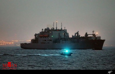 توقیف یک کشتی مرتبط با ایران در بندر الحدیده یمن