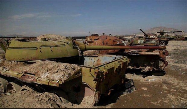 تانک‌های باقی مانده شوروی سابق در 