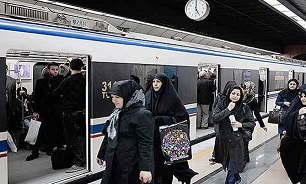 سرویس دهی رایگان مترو تهران با اعزام قطارهای فوق العاده در روز قدس/ انجام 40 هزار نفرسفر در شب های قدر