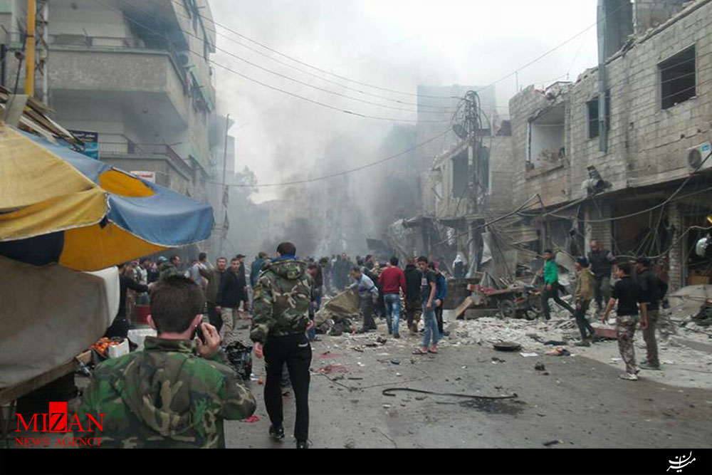 شمار شهدای انفجار در منطقه زینبیه دمشق به 120 نفر رسید