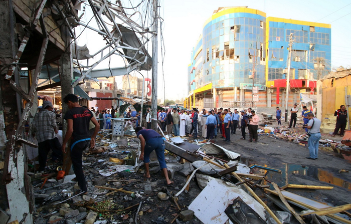 بمب‌گذاری نزدیک بازار بغداد دست کم 24 کشته بر جای گذاشت