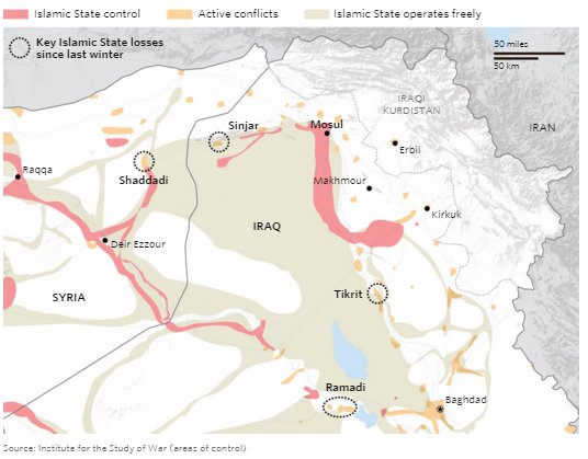 داعش کدام نقاط کلیدی را در سوریه و عراق از دست داده است؟ + نقشه