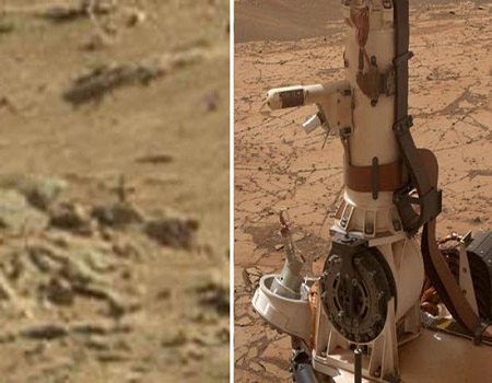 آثار به صلیب کشیده شدن در مریخ! + تصاویر