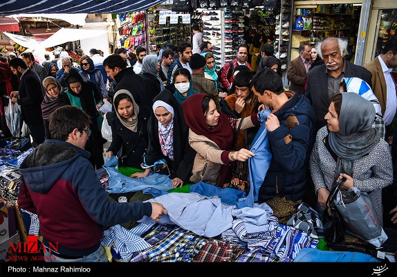 تکاپوی خرید عید در بازار تجریش+ تصاویر