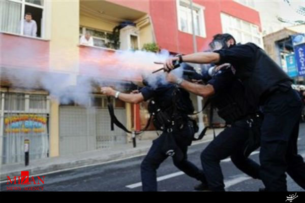 تیراندازی پلیس ترکیه به سمت یک مهاجم مسلح در شهر 