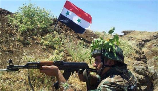 پیشروی ارتش سوریه در محور قلمون