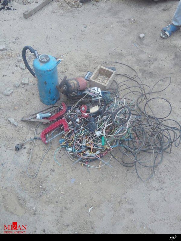 کشف کارخانه ساخت بمب دست ساز در نیجریه + عکس