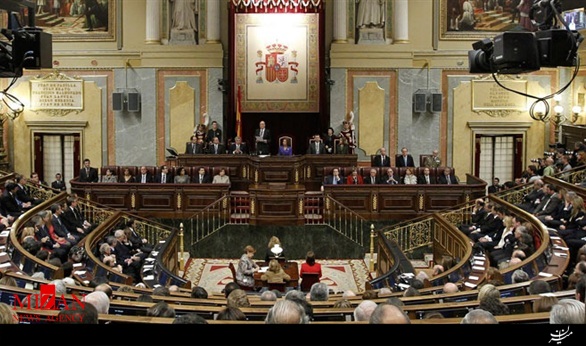 پارلمان اسپانیا منحل شد