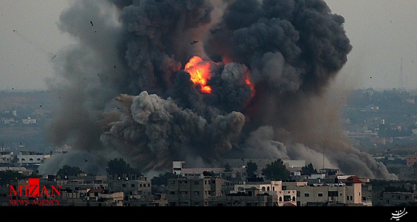 جنگنده‎های رژیم صهیونیستی نوار غزه را بمباران کردند/نیروهای مقاومت پاسخ دادند