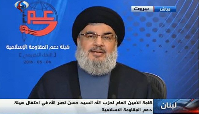 سید حسن نصرالله:حزب الله با اراده ای قوی وارد میدان شده است/عربستان پرچمدار مقابله با مقاومت