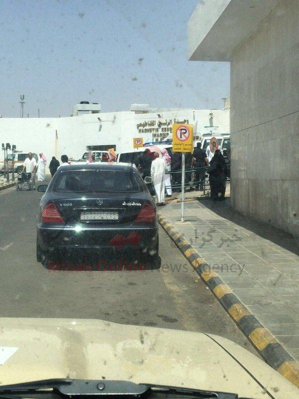 تیراندازی در بیمارستان ملک خالد عربستان/زخمی شدن 8 نفر تاکنون+عکس