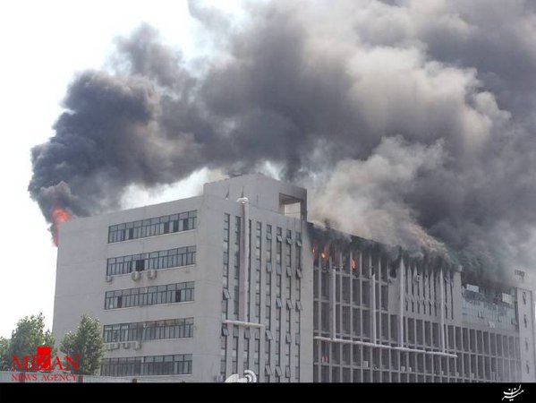 شنیده شدن چند انفجار از مرکز چین/یک نفر کشته تاکنون+عکس