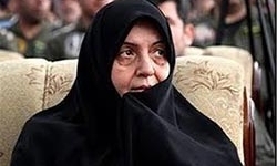 پیکر همسر شهید بابایی در تهران تشییع شد