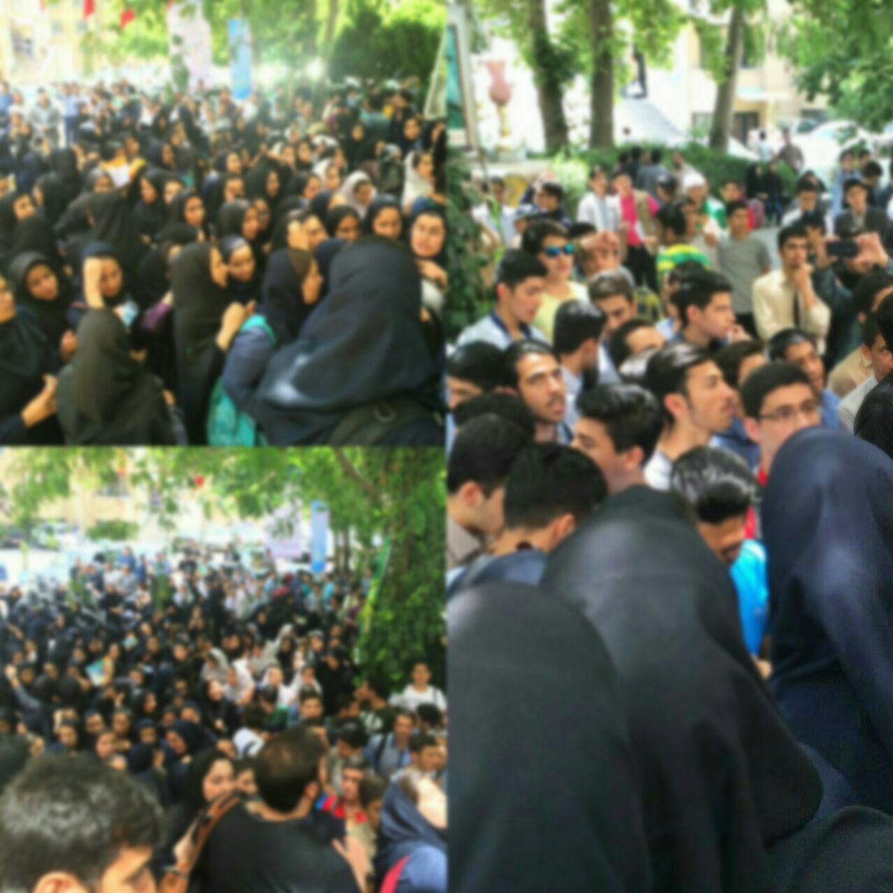 تجمعات اعتراضی دانش‌آموزان به دشواری سوالات امتحانات نهایی/آموزش‌وپرورش: نمی‌پذیریم