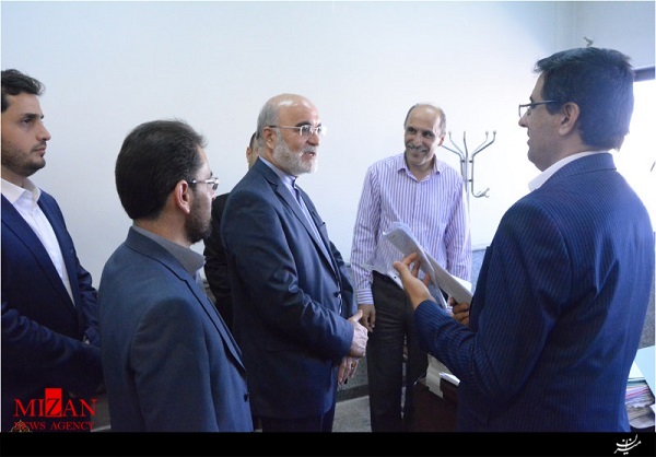 رئیس سازمان بازرسی کل کشور از دادسرای ویژه امور جنایی تهران بازدید کرد + عکس