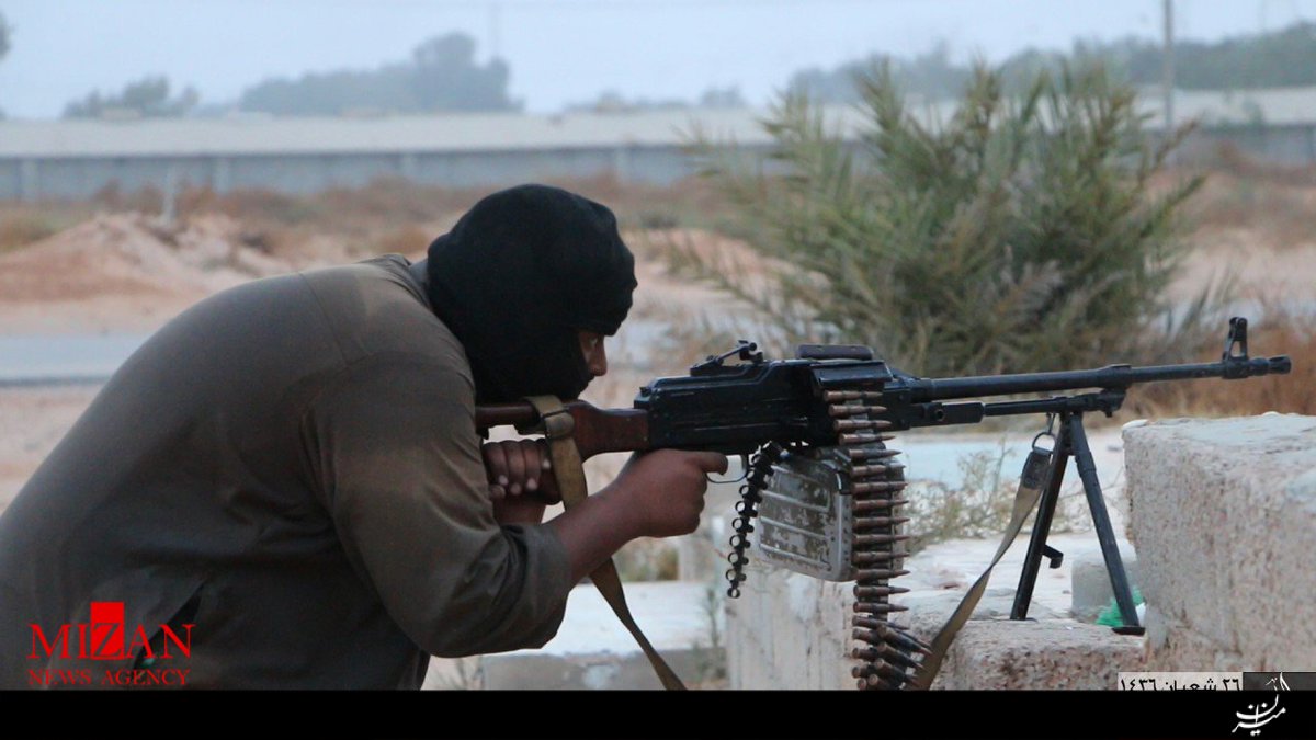یورش داعش به مواضع نیروهای فجر لیبی