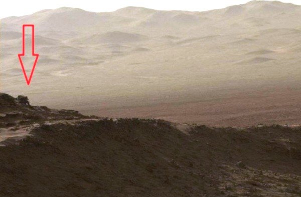 شکار بیگانه فضایی در تصویر «کنجکاوی» از مریخ +تصاویر