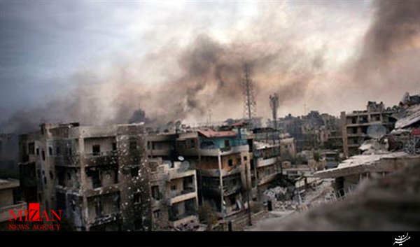 حمله موشکی تروریست‎ها به حلب