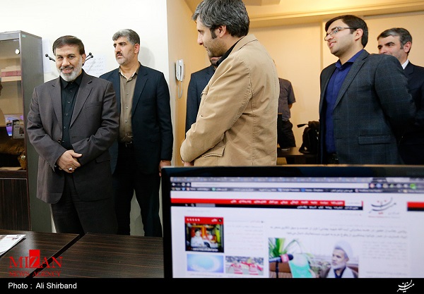 رئیس سازمان زندان‌ها از مرکز رسانه قوه قضائیه و  بازدید کرد