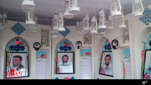 غرفه پنج نفر از سرآمدان راه مبارزه با رژیم اشغالگر قدس + عکس
