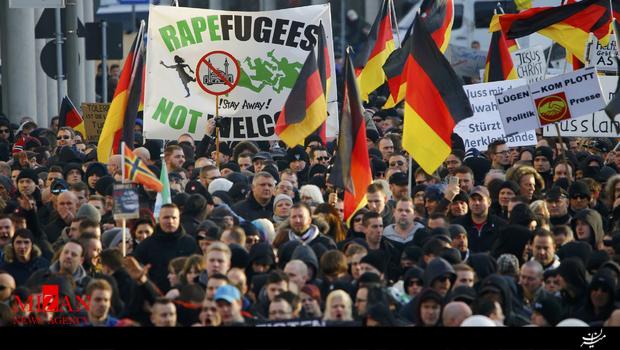 اعتراض چپگرایان به اقدامات دولت آلمان به خشونت کشیده شد