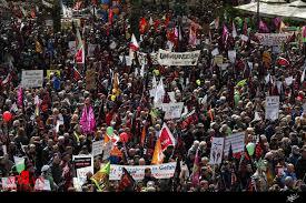 اعتراض چپگرایان به اقدامات دولت آلمان به خشونت کشیده شد